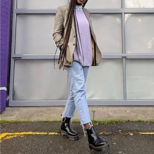 Dr. Martens 2976 Smooth Leather Platform Chelsea Boots